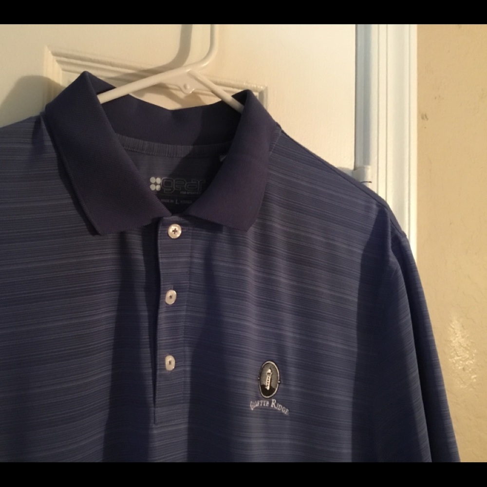 Gear for Sports Men’s Large lavender golf shirt
